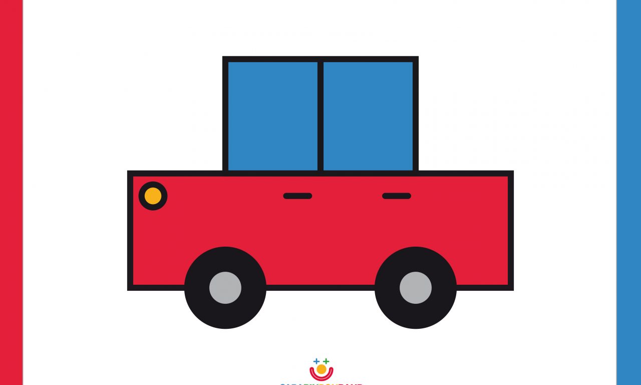 Tutoriales de dibujo: vehículos fáciles para niños – CARA BIN BON BAND