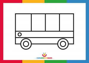 Fichas para colorear: vehículos para niños
