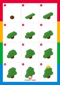 LEGO Tutorial: xmas tree