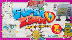 SUPERZINGS SERIE 5 inventada por los niños - dibujos de Superzings