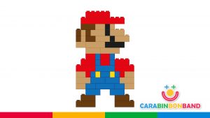 Easy LEGO games for kids - how to make Mario Bros with LEGO blocks