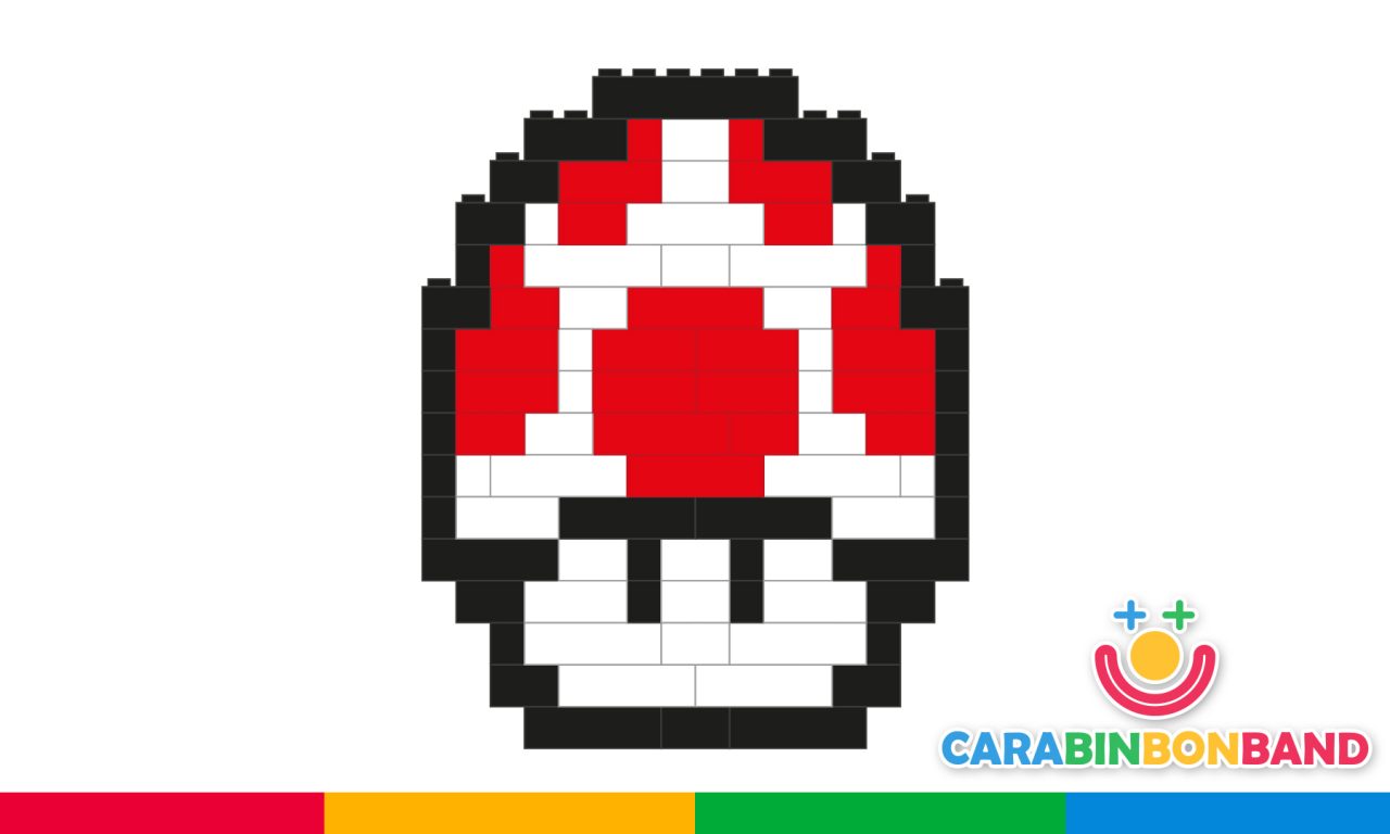 LEGO fácil para niños: cómo hacer a Toad, la seta de Mario Bros – CARA BIN  BON BAND