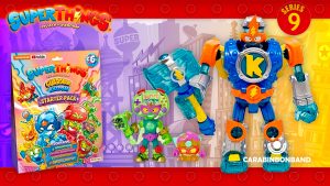 SUPERTHINGS Series 9 - superbots, kazoom kids and comic guide