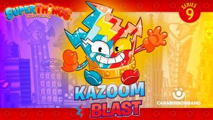 SUPERZINGS serie 9 ultra raro - KAZOOM BLAST - SUPERZINGS Guardians of Kazoom